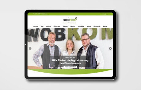 Wobkom Remscheid Website Webdesign 2